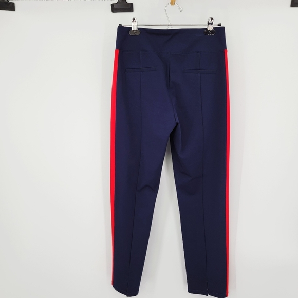 The Cause Collection Navy Red High Waist Pants 6 - Picture 13 of 15